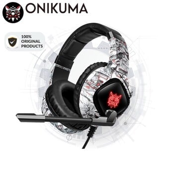 Ακουστικά ONIKUMA K19 Gaming Headphones Ενσύρματα στερεοφωνικά ακουστικά ακύρωσης θορύβου με μικρόφωνο