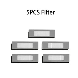 Skirta Ecovacs Deebot N8 PRO T8 T8 AIVI Yeedi 2 hibridinio dulkių roboto dulkių siurblio Hepa filtro pagrindinio šoninio šepečio šluotos pakaitinė dalis