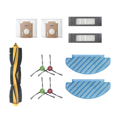 Skirta Ecovacs Deebot N8 PRO T8 T8 AIVI Yeedi 2 hibridinio dulkių roboto dulkių siurblio Hepa filtro pagrindinio šoninio šepečio šluotos pakaitinė dalis