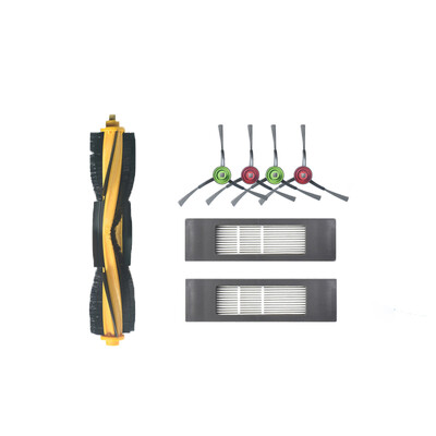 Skirta Ecovacs Deebot N8 PRO T8 T8 AIVI Yeedi 2 hibridinio dulkių roboto dulkių siurblio Hepa filtro pagrindinio šoninio šepečio šluotos pakaitinė dalis