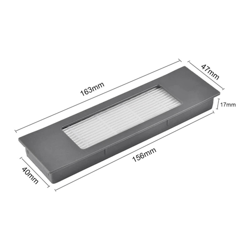 Skirta Ecovacs Deebot N8 PRO T8 T8 AIVI Yeedi 2 hibridinio dulkių roboto dulkių siurblio Hepa filtro pagrindinio šoninio šepečio šluotos pakaitinė dalis