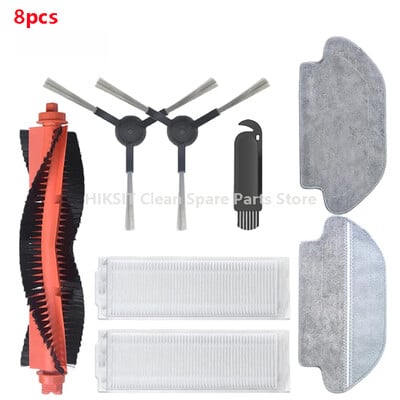Bočna četka s valjkom Hepa Filter Mop krpa Dodaci za Xiaomi Mijia Mop Pro STYTJ02YM/VIOMI V2 PRO/V3 robotski usisivač