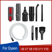 10 buc. Kit de atașare pentru micro-aspirator Set de perii pentru instrumente de curățare a crăpăturilor pentru tastatură pentru piese pentru aspiratorul Dyson Adaptor pentru cap de aspirație