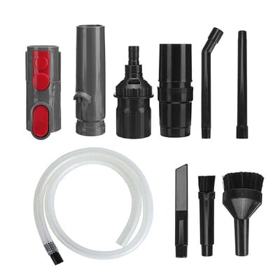 10 buc. Kit de atașare pentru micro-aspirator Set de perii pentru instrumente de curățare a crăpăturilor pentru tastatură pentru piese pentru aspiratorul Dyson Adaptor pentru cap de aspirație