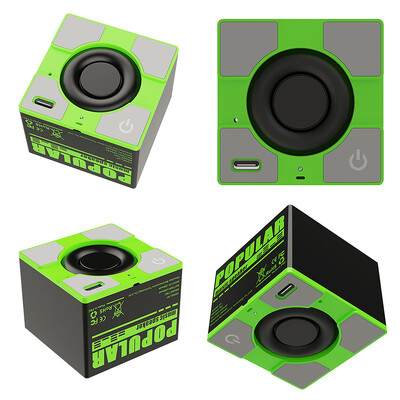 Мини безжични високоговорители, съвместими с Bluetooth 5.4 HIFI, външна звукова кутия, плейър, музикален високоговорител за мобилни телефони, таблети, лаптопи