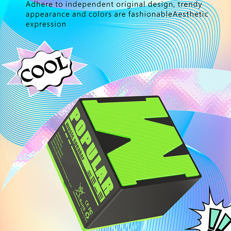 Mini juhtmevabad kõlarid Bluetoothiga ühilduvad 5.4 HIFI välishelikarbi mängija Muusikakõlar mobiiltelefonidele tahvelarvutitele sülearvutitele