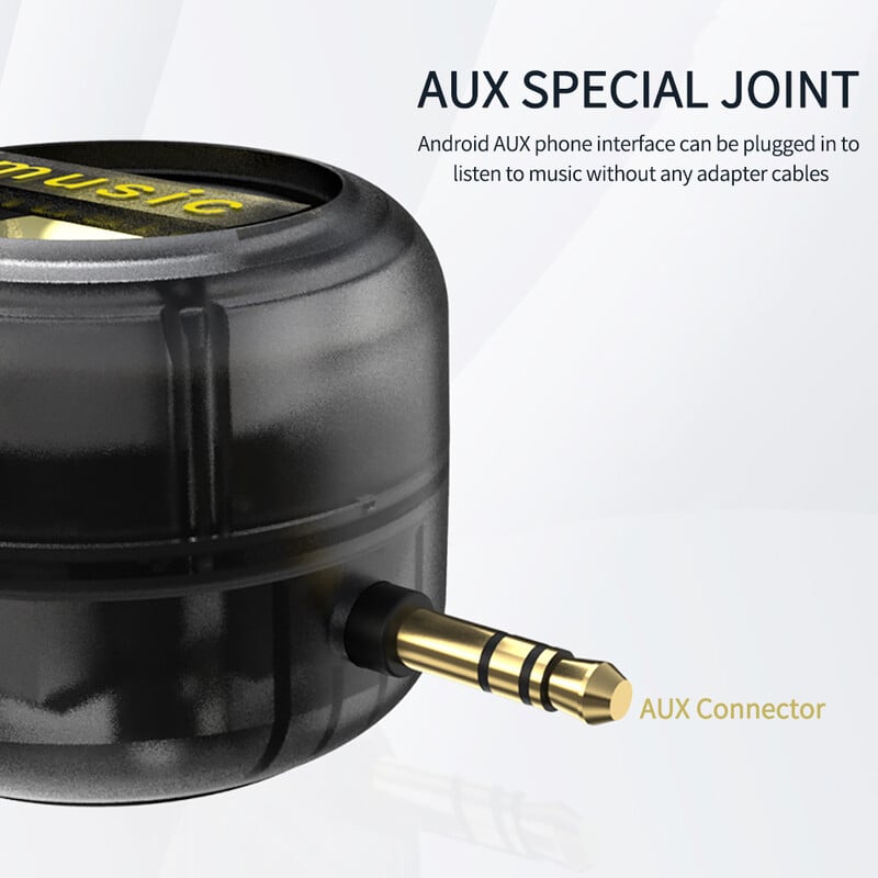 C tipo mobiliojo telefono mini grotuvas Universalus nešiojamasis garso išorinis žemųjų dažnių garsiakalbis Stereo didelės apimties lauko belaidžiai garsiakalbiai