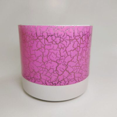 Noul mini audio portabil pentru mașină A9 Dazzling Crack LED difuzor subwoofer fără fir Bluetooth Card TF