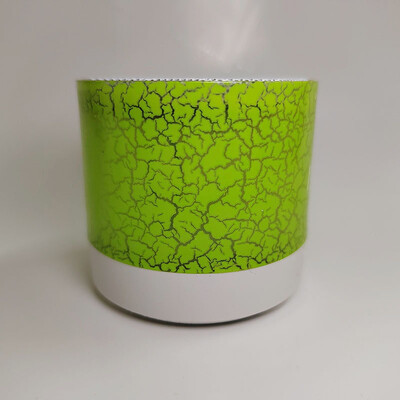 Noul mini audio portabil pentru mașină A9 Dazzling Crack LED difuzor subwoofer fără fir Bluetooth Card TF