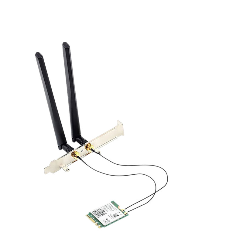 Placă de rețea wireless WIFI 7260NGW AC 1200M 2.4G / 5G Dual Band Gigabit M2 4.0 Compatibil Bluetooth cu antene 8DB