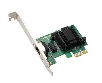 2,5G Intel i225 PCIE σε κάρτα δικτύου RJ45 100/1000/2500Mbps Διασύνδεση RJ45 LAN Etherent Gigabit Προσαρμογέας για υπολογιστή/επιτραπέζιο υπολογιστή