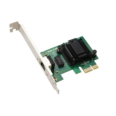 2.5G Intel i225 PCIE la placă de rețea RJ45 100/1000/2500Mbps Adaptor Gigabit LAN Etherent de interfață RJ45 pentru computer/desktop
