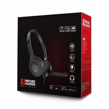 Ακουστικά RGB Gamer PC Gaming Headphone with Mic 3,5mm Ενσύρματο ακουστικό για XBOX ONE PS5 Switch Ακουστικά για παιχνίδια υπολογιστή