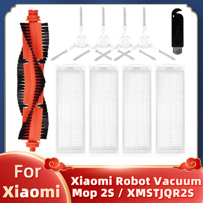 Pre náhradné diely do vysávača Xiaomi Robot Vacuum Mop 2S XMSTJQR2S, hlavná kefa, bočná kefa, HEPA filter, náhradné mopové utierky