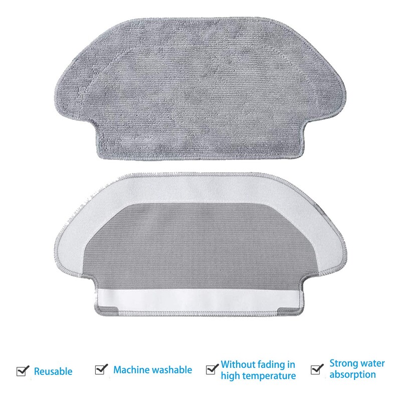 Pre náhradné diely do vysávača Xiaomi Robot Vacuum Mop 2S XMSTJQR2S, hlavná kefa, bočná kefa, HEPA filter, náhradné mopové utierky