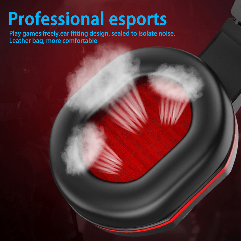 Slušalice za igre Slušalice za smanjenje buke Subwoofer Surround Stereo zvuk Slušalice s mikrofonom Slušalice za Xbox One PS4 PS5