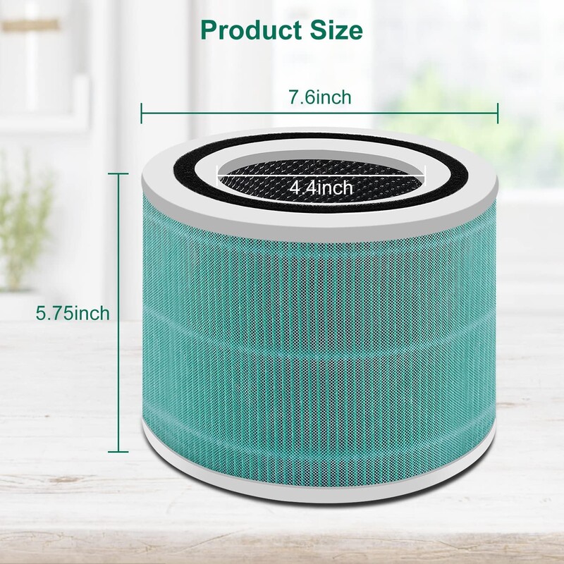 Zamjena visokoučinkovitog aktiviranog Hepa filtra za Levoit Air Purifier Core 300 Rezervni dijelovi Dodaci za filtar pročišćivača zraka