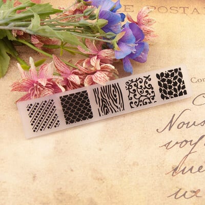 26 štýlov 15x3cm embossovací priečinok plastová šablóna pre DIY scrapbooking remeslá fotoalbum pohľadnica ručne vyrobená sviatočná dekorácia