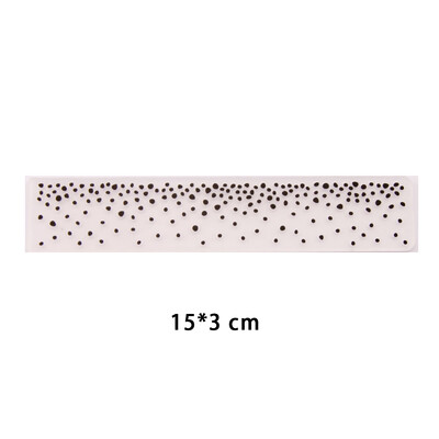 15x3cm nový dizajn plastovej šablóny na razenie pre DIY scrapbooking, remeslá, fotoalbum, ručne vyrábané sviatočné dekoračné potreby