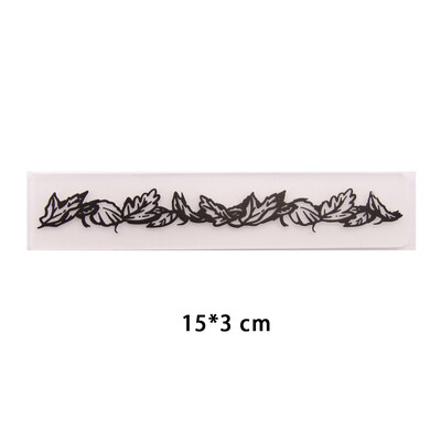 15x3cm nový dizajn plastovej šablóny na razenie pre DIY scrapbooking, remeslá, fotoalbum, ručne vyrábané sviatočné dekoračné potreby