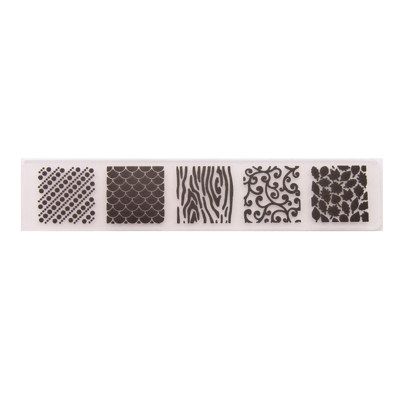 15x3cm nový dizajn plastovej šablóny na razenie pre DIY scrapbooking, remeslá, fotoalbum, ručne vyrábané sviatočné dekoračné potreby
