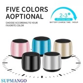 M1 nešiojamasis Bluetooth garsiakalbis Muzika stereo erdvinis mini USB lauko žemųjų dažnių garsiakalbis Garso grotuvas Garsiakalbis mikrofonas