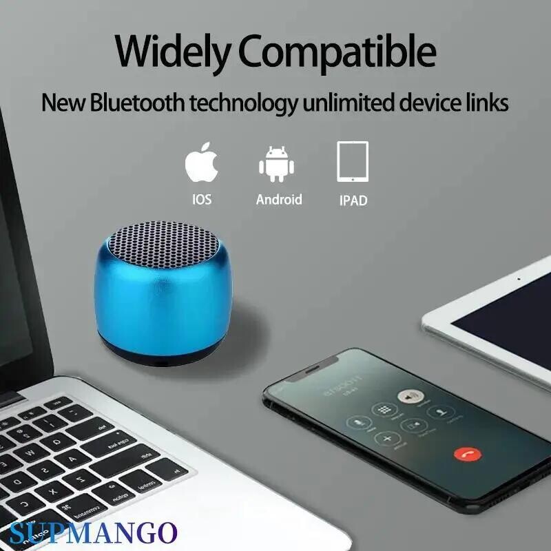 M1 nešiojamasis Bluetooth garsiakalbis Muzika stereo erdvinis mini USB lauko žemųjų dažnių garsiakalbis Garso grotuvas Garsiakalbis mikrofonas