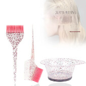 Dažymas Plaukų dažų Šepečiai Plastikinis Lengvas Valymas Maišymo Dubuo Namų Salonas Kirpėjas Tamsinimo Šepetys Kirpyklos „Pasidaryk pats“ kirpimo priedai