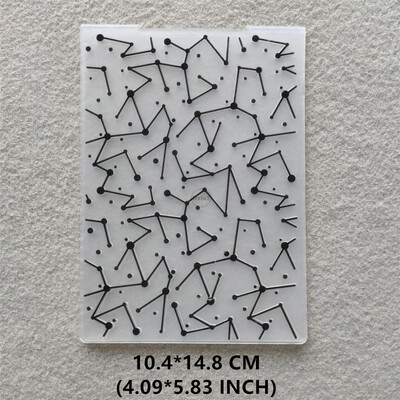 (29 stiliai) Geometriniai reljefiniai aplankai, skirti Scrapbooking popieriui albumų kortelėms, reikmenų gamybai, 3D plastiko pjaustymo štampams amatai