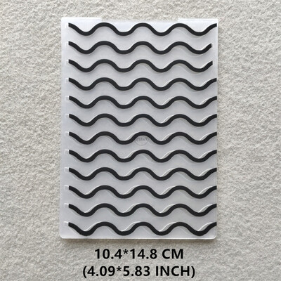 (29 stiliai) Geometriniai reljefiniai aplankai, skirti Scrapbooking popieriui albumų kortelėms, reikmenų gamybai, 3D plastiko pjaustymo štampams amatai