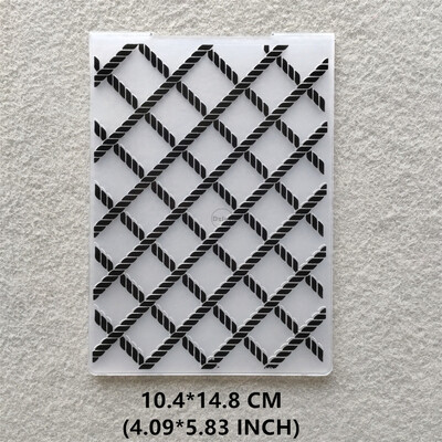 (29 stiliai) Geometriniai reljefiniai aplankai, skirti Scrapbooking popieriui albumų kortelėms, reikmenų gamybai, 3D plastiko pjaustymo štampams amatai