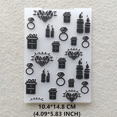 (29 stiliai) Geometriniai reljefiniai aplankai, skirti Scrapbooking popieriui albumų kortelėms, reikmenų gamybai, 3D plastiko pjaustymo štampams amatai