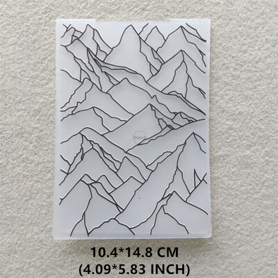 (29 stiliai) Geometriniai reljefiniai aplankai, skirti Scrapbooking popieriui albumų kortelėms, reikmenų gamybai, 3D plastiko pjaustymo štampams amatai