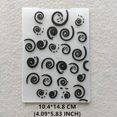 (29 stiliai) Geometriniai reljefiniai aplankai, skirti Scrapbooking popieriui albumų kortelėms, reikmenų gamybai, 3D plastiko pjaustymo štampams amatai