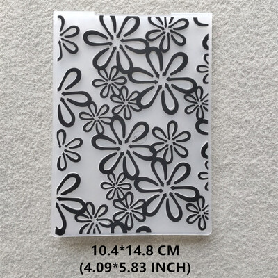 (28 Στυλ) Λουλούδια Ανάγλυφα Φάκελοι για χαρτιά Φωτογραφικό άλμπουμ Κατασκευή καρτών Προμήθειες DIY Πλαστικές μήτρες κοπής Scrapbooking