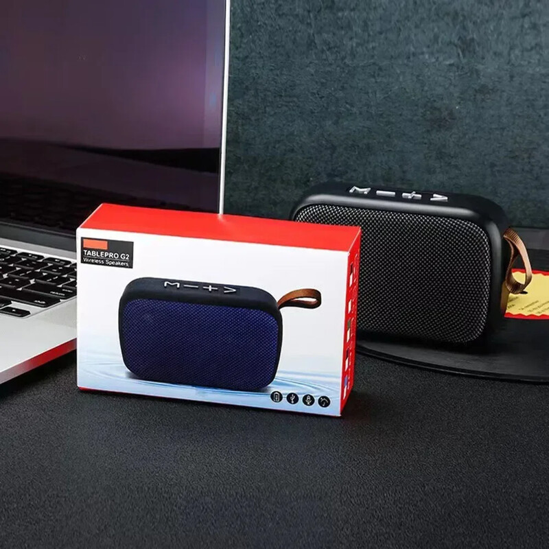 Мини тъканни безжични високоговорители Bluetooth 5.0 Преносимо аудио за спорт на открито Стерео Поддръжка TF карта Може да търси радиостанции