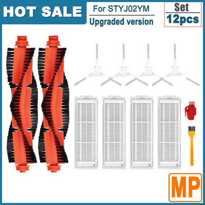 Filtru pentru Xiaomi Mijia Robot Vacuum Mop 2S 3C Mi Robot Vacuum Mop P Accesorii Mop Lavete Perie laterală principală XMSTJQR2S STYJ02YM