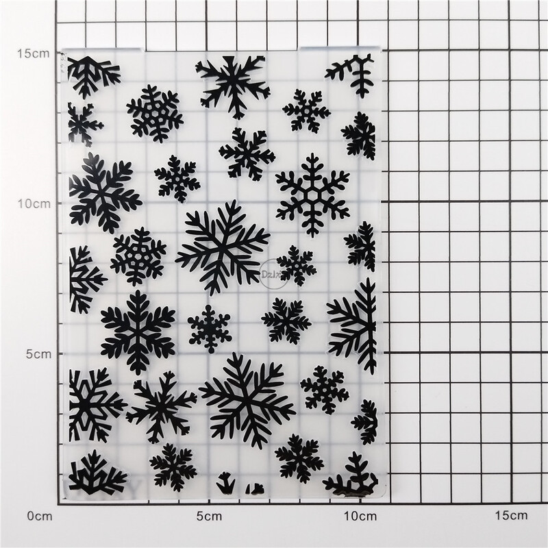 2023 m. NAUJI snaigių fono reljefiniai aplankai, skirti Scrapbooking popierinių albumų kortelėms gaminti reikmenis 3D plastikiniai trafaretai amatai