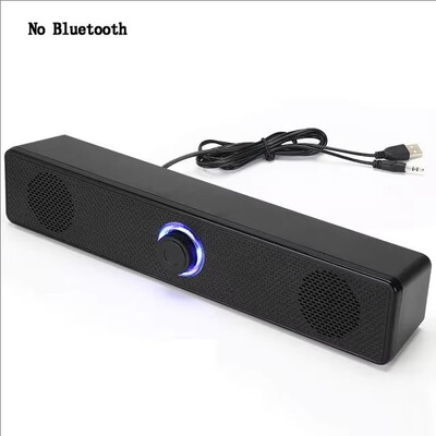 PC Soundbar Káblový a bezdrôtový Bluetooth reproduktor Soundbar s napájaním z USB pre TV, PC, notebook, hry, domáce kino, systém priestorového zvuku