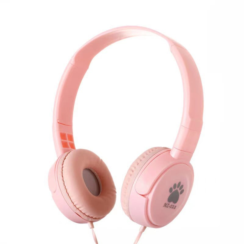 3,5 mm káblové slúchadlá cez uši, prenosné hudobné slúchadlá pre deti, MP4, MP3, smartfóny, notebooky
