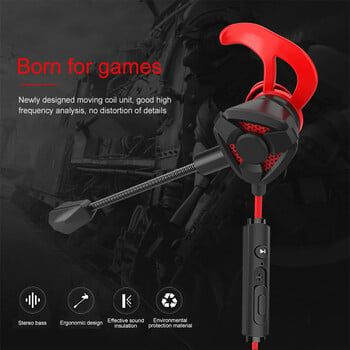 Olaf Headset Gamer Ενσύρματα ακουστικά 3,5mm Jack Headphones with Microphone Mic 3D Stereo for Phone PC Laptop In-Ear Gaming Earbuds