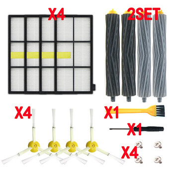 Sweeping Robot Accessories Filters HEPA for IRobot Roomba 880 860 870 871 980 990 Replenishment Parts Spare Brushes Kit