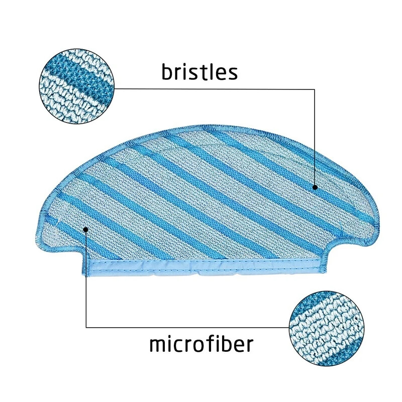 Za Ecovacs Deebot N8 PRO T8 T8 AIVI Robot Usisavač Glavna bočna četka Hepa Efficient Filter Mop Jastučić za krpu Zamjenski dijelovi