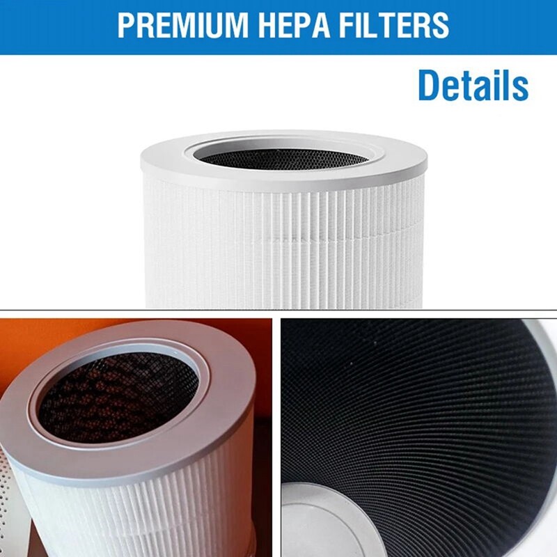 Gaisa attīrītāja filtrs priekš Xiaomi Air Purifier 4 Compact Filter Viedais gaisa attīrītājs PM 2.5 ar aktīvās ogles filtru