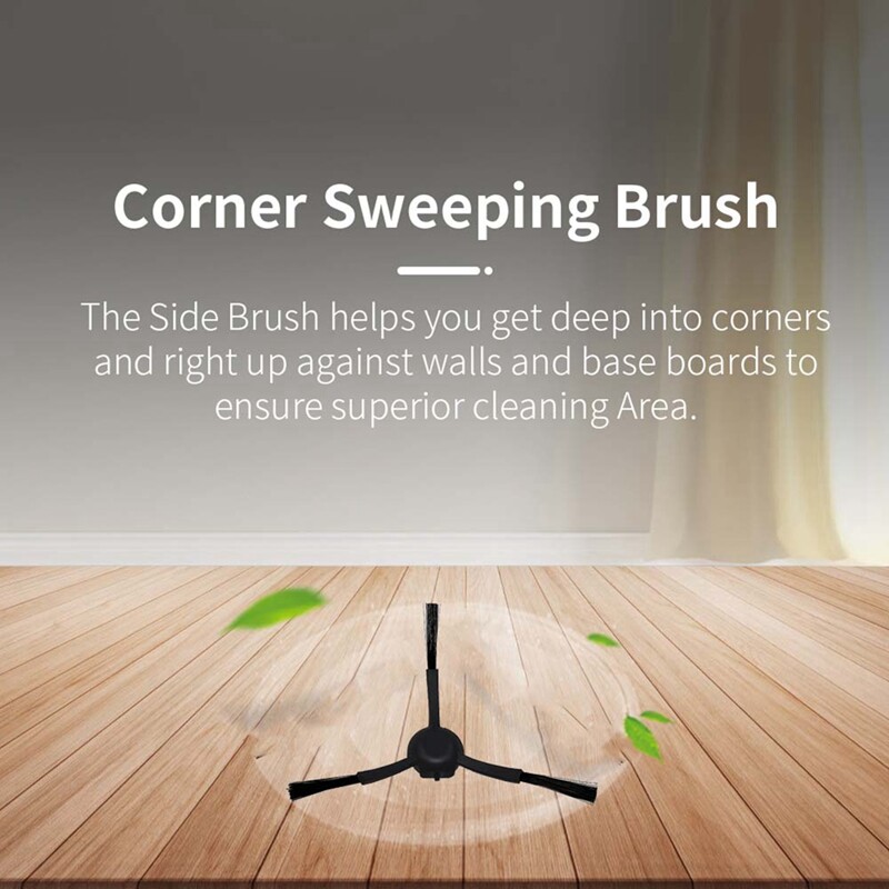 1 rinkinio pagrindinio šoninio šepečio filtro šluostės dalių priedai, skirti Dreame X20 Pro/X20 Pro Plus roboto dulkių siurblio atsarginėms dalims