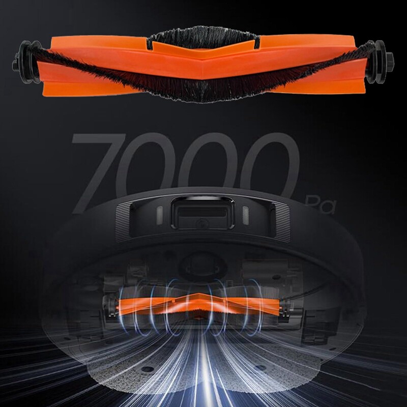 1 rinkinio pagrindinio šoninio šepečio filtro šluostės dalių priedai, skirti Dreame X20 Pro/X20 Pro Plus roboto dulkių siurblio atsarginėms dalims