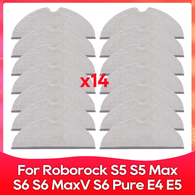 Kompatibilné s (Roborock S5, S5 Max, S6 MaxV, S6 Pure, E4, E5, S51, S52, S55) Valcová bočná kefa, filter, príslušenstvo k mopu.