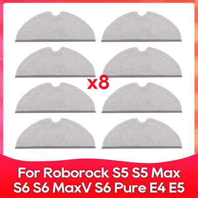 Kompatibilné s (Roborock S5, S5 Max, S6 MaxV, S6 Pure, E4, E5, S51, S52, S55) Valcová bočná kefa, filter, príslušenstvo k mopu.