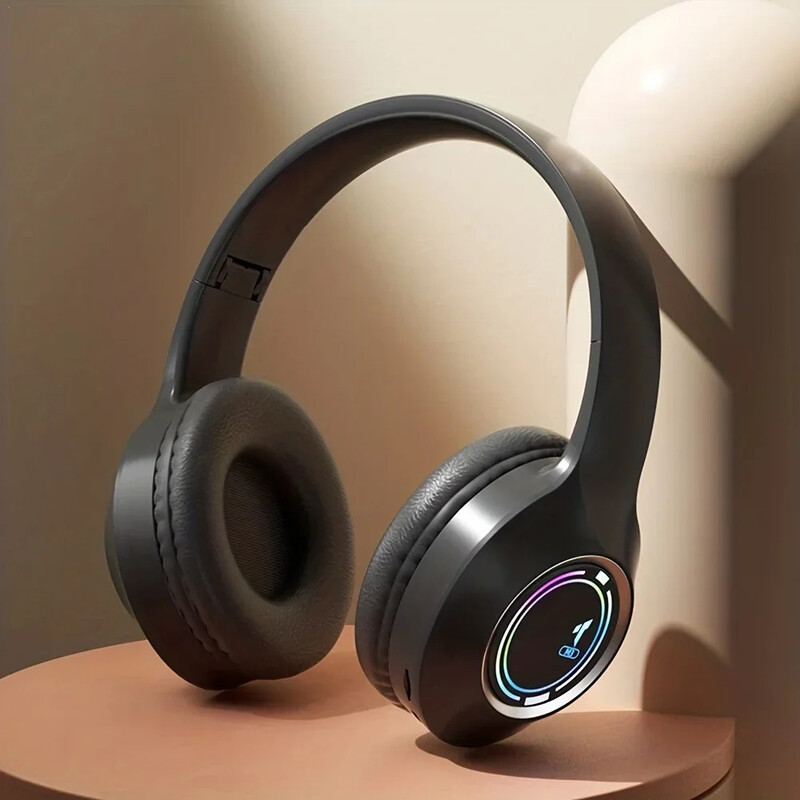 Bezdrôtové slúchadlá M3 Stereo slúchadlá cez uši Dlhší čas prehrávania Prehrávač TF kariet Skladacie slúchadlá pre smartfón a notebook