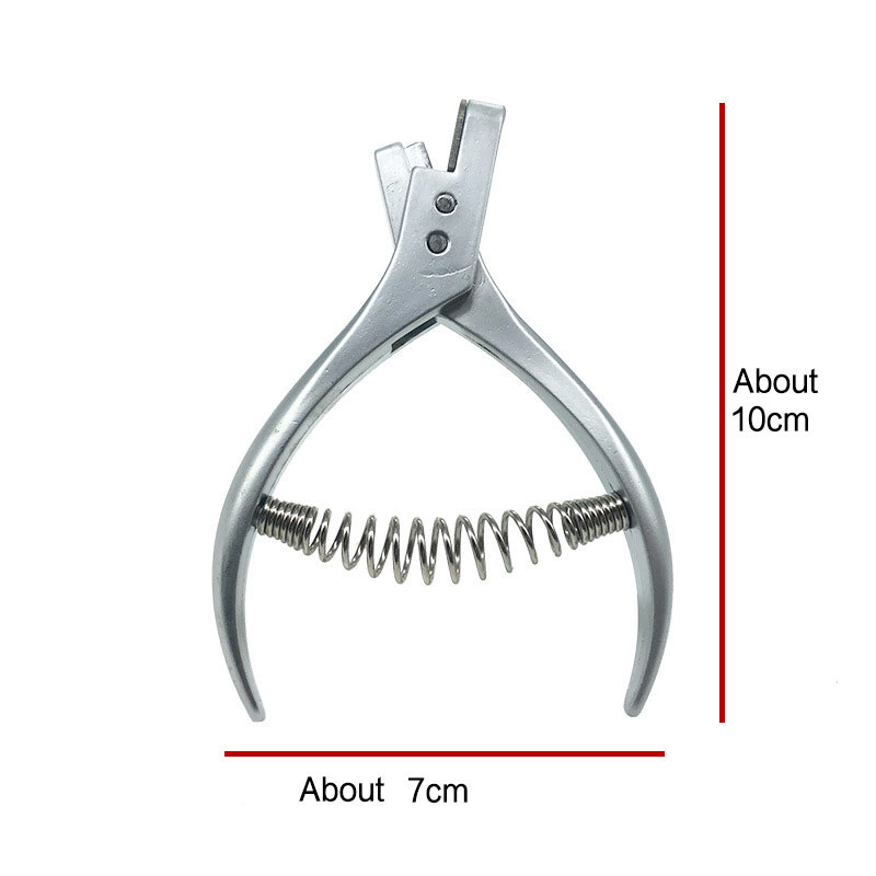 U-alakú ruhaminta bemetsző fogó lyukasztó fogók szabók acél fogók szövet lyukasztó jelölő 45N varrás kiegészítők